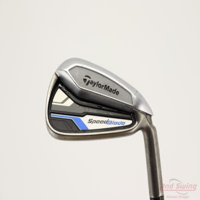 TaylorMade Speedblade Single Iron 6 Iron Stock Steel Shaft Steel Stiff Right Handed 38.0in
