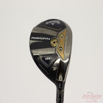 Callaway Paradym Triple Diamond Fairway Wood 3+ Wood 13.5° Mitsubishi Kai'li White 70 Graphite Stiff Right Handed 43.25in