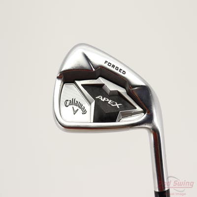 Callaway Apex 19 Single Iron 6 Iron FST KBS Tour-V 90 Steel Stiff Right Handed 37.5in