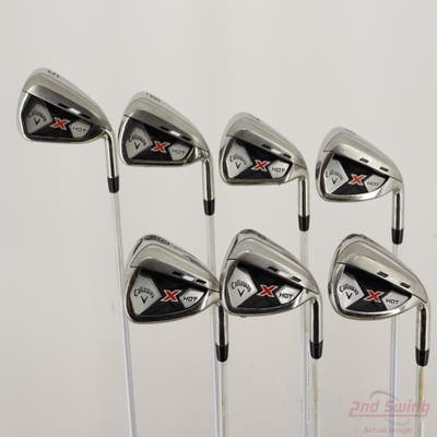 Callaway 2013 X Hot Iron Set 5-PW AW Callaway X Hot Graphite Graphite Regular Right Handed +1/4"