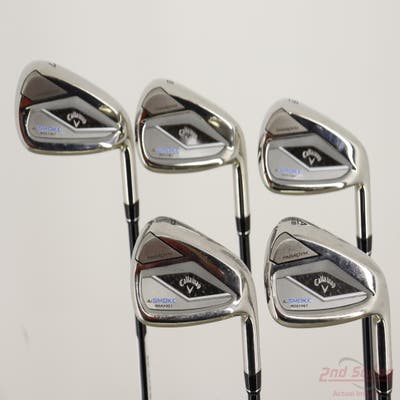 Callaway Paradym Ai Smoke Max Fast Iron Set 7-PW AW Mitsubishi Tensei Blue/Silver 40 Graphite Senior Right Handed STD