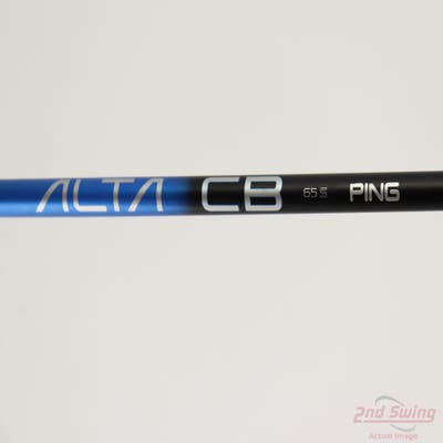 Used W/ Ping RH Adapter Ping Alta CB Blue 65 Fairway Shaft Stiff 41.25in