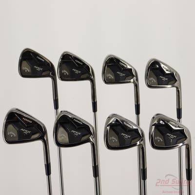 Callaway Apex Pro Smoke 19 Iron Set 3-PW Project X Catalyst 100 Graphite Stiff Right Handed +3/4"