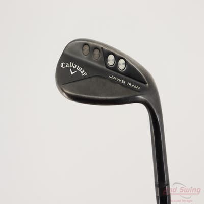 Callaway Jaws Raw Black Plasma Wedge Lob LW 58° 10 Deg Bounce S Grind True Temper Dynamic Gold Spinner Tour Issue Steel Wedge Flex Right Handed 35.5in
