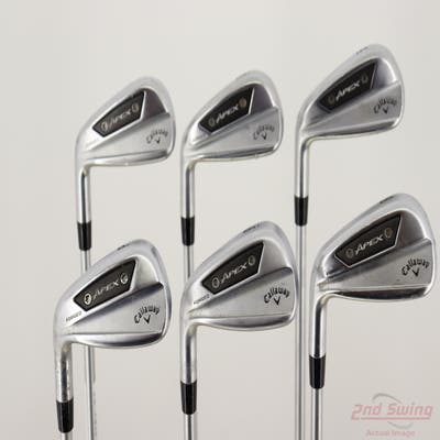 Callaway Apex Ai200 Iron Set 5-PW FST KBS Tour C-Taper Lite 110 Steel Stiff Left Handed +1/2"
