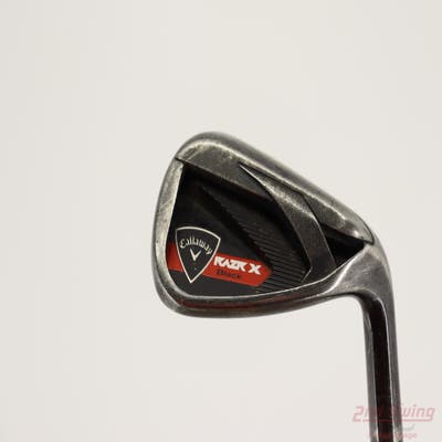 Callaway Razr X Black Single Iron Pitching Wedge PW True Temper M-10 XP Steel Uniflex Right Handed 35.5in