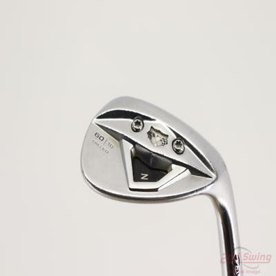 TaylorMade Rac Z Groove TP Black Wedge Lob LW 60° 10 Deg Bounce Stock Steel Shaft Steel Wedge Flex Right Handed 35.25in