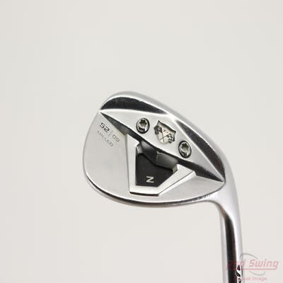 TaylorMade Rac Z Groove TP Black Wedge Gap GW 52° 9 Deg Bounce Stock Steel Shaft Steel Wedge Flex Right Handed 35.75in