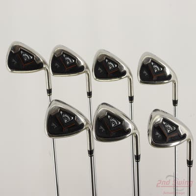 Callaway FT Iron Set 4-PW Stock Steel Shaft Steel Uniflex Right Handed STD