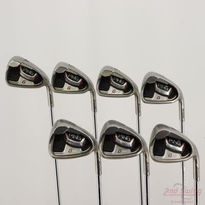Ping G20 Iron Set 4-PW Ping CFS Steel Stiff Right Handed White Dot STD