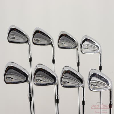 Adams Idea Pro Gold Iron Set 3-PW True Temper Dynalite Gold 300 Steel Stiff Right Handed +1/4"