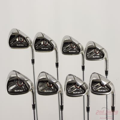 TaylorMade Burner 2.0 Iron Set 4-PW AW TM Burner 2.0 85 Steel Stiff Right Handed +1/2"