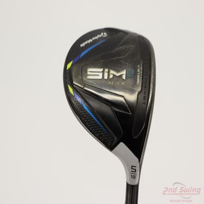 TaylorMade SIM2 MAX Fairway Wood 5 Wood 5W 18° Aldila NV Ladies 45 Graphite Ladies Right Handed 41.0in