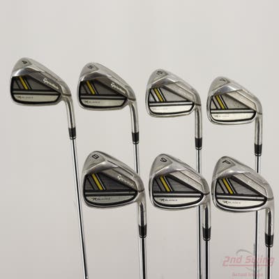 TaylorMade Rocketbladez Iron Set 4-PW TM RocketFuel 85 Steel Steel Regular Right Handed +1/2"