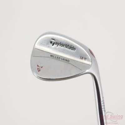 TaylorMade Milled Grind Satin Chrome Wedge Sand SW 54° 11 Deg Bounce SB True Temper Dynamic Gold Steel Wedge Flex Right Handed 35.25in