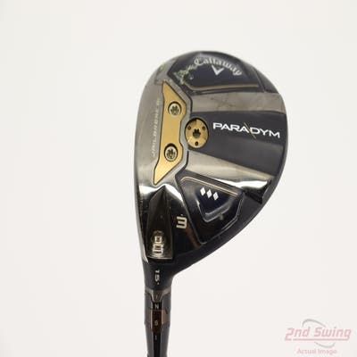 Callaway Paradym Triple Diamond Fairway Wood 3 Wood 3W 15° Mitsubishi Tensei CK White 70 Graphite Tour X-Stiff Left Handed 43.0in