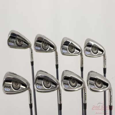 Ping 2016 G Iron Set 5-PW SW LW Ping CFS 70 Graphite Graphite Regular Right Handed Black Dot +1 1/4"