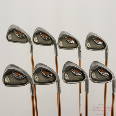 Ping G10 Iron Set 5-PW GW SW Ping TFC 129I Graphite Senior Right Handed Black Dot +1/4"