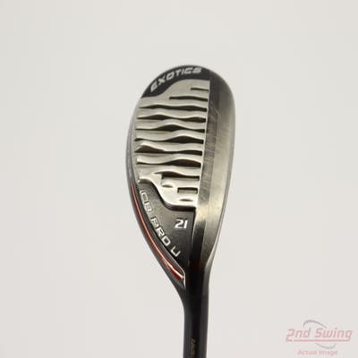 Tour Edge Exotics CB Pro U Hybrid 4 Hybrid 21° Mitsubishi Kuro Kage Silver 90 Graphite X-Stiff Right Handed 40.0in