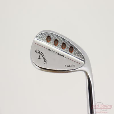 Callaway Mack Daddy 4 Chrome Wedge Sand SW 56° 10 Deg Bounce R Grind True Temper Dynamic Gold Tour Issue S200 Steel Stiff Right Handed 35.5in