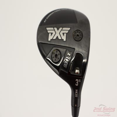 PXG 0341 X GEN4 Fairway Wood 3 Wood 3W 15° Project X HZRDUS Smoke Yellow 70 Graphite Stiff Right Handed 43.25in