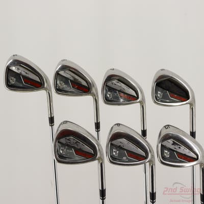 Wilson Staff Dynapwr Iron Set 5-PW GW FST KBS Tour 120 Steel Stiff Right Handed STD