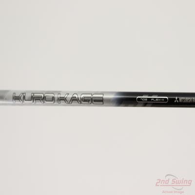 Used W/ TaylorMade RH Adapter Mitsubishi Rayon Kuro Kage Silver TiNi 70 70 Driver Shaft X-Stiff 43.25in