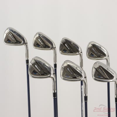 TaylorMade SIM2 MAX Iron Set 5-PW AW Fujikura Ventus Blue 6 Graphite Regular Right Handed -1/4"