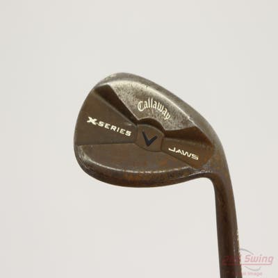 Callaway X Series Jaws Black Wedge Sand SW 56° Stock Steel Shaft Steel Wedge Flex Right Handed 35.25in