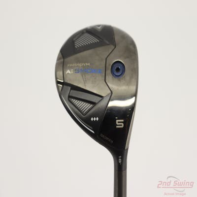 Callaway Paradym Ai Smoke TD Fairway Wood 5 Wood 5W 18° Fujikura Ventus TR Blue Velocore 8 Graphite Stiff Right Handed 41.75in