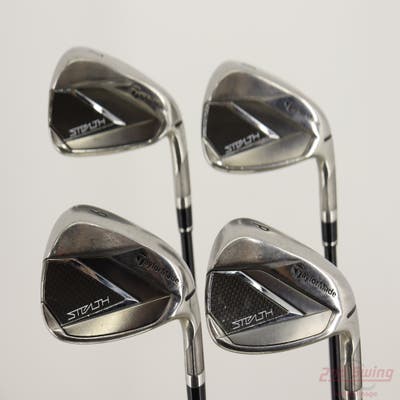 TaylorMade Stealth Iron Set 7-PW TM Fujikura Ventus Red 6 Graphite Regular Right Handed +3/4"