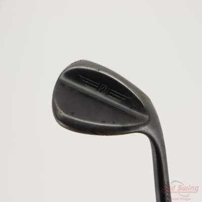 Titleist Vokey SM9 Jet Black Wedge Lob LW 60° 8 Deg Bounce M Grind Titleist Vokey BV Steel Wedge Flex Right Handed 35.25in