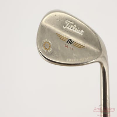 Titleist Vokey Spin Milled CC Chrome Wedge Sand SW 54° 11 Deg Bounce True Temper Dynamic Gold Steel Wedge Flex Right Handed 35.0in