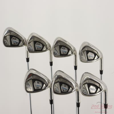Callaway Rogue X Iron Set 5-PW AW True Temper XP 95 S300 Steel Stiff Right Handed +1/4"