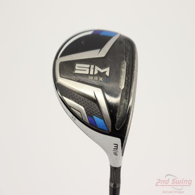 TaylorMade SIM MAX-D Fairway Wood 3 Wood 3W 16° Grafalloy ProCustom Graphite Regular Right Handed 43.25in