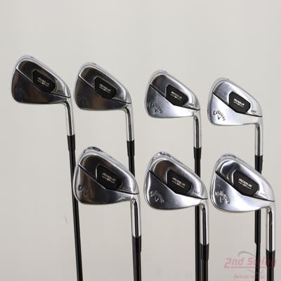 Callaway Rogue ST Pro Iron Set 4-PW Mitsubishi MMT 95 Graphite Stiff Right Handed STD
