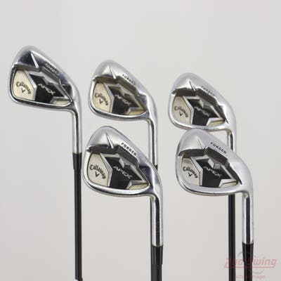 Callaway Apex 19 Iron Set 7-PW AW Aldila NV 95 Iron Graphite Stiff Right Handed STD