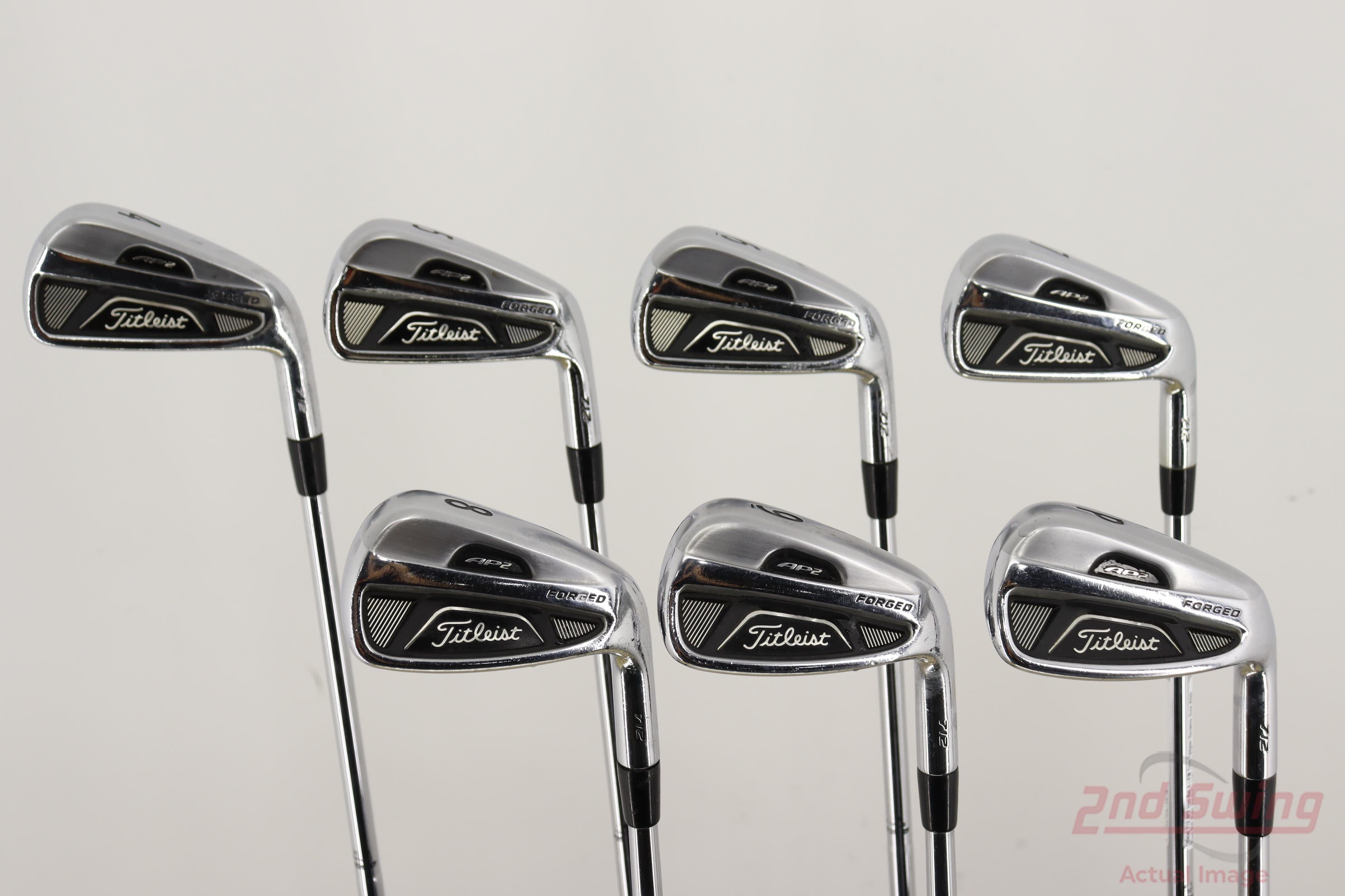 Titleist AP2 712 アイアンセット 4-9 P NS Sフレックス Titleist AP2 712 Irons at GlobalGolf.com