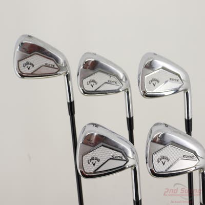 Callaway Elyte Max Fast Iron Set 6-PW FST KBS MAX Graphite 55 Graphite Senior Right Handed -1 1/2"