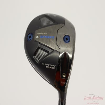 Callaway Paradym Ai Smoke Ti 340 Mini Driver 11.5° Fujikura Ventus Blue Velocore 6 Graphite X-Stiff Right Handed 45.0in