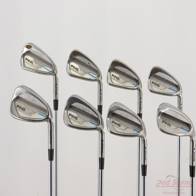 Ping 2015 i Iron Set 4-PW GW Project X 6.5 Steel X-Stiff Right Handed Blue Dot STD