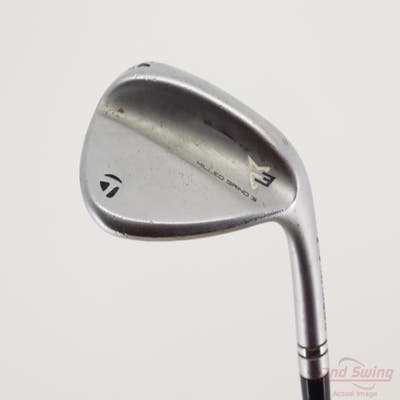TaylorMade Milled Grind 3 Raw Chrome Wedge Sand SW 54° 13 Deg Bounce HB True Temper Dynamic Gold Tour Issue S200 Steel Stiff Right Handed 35.5in