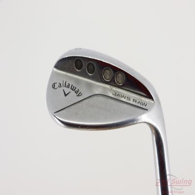 Callaway Jaws Raw Chrome Wedge Lob LW 60° 12 Deg Bounce W Grind True Temper Dynamic Gold Spinner Tour Issue Steel Wedge Flex Right Handed 35.5in