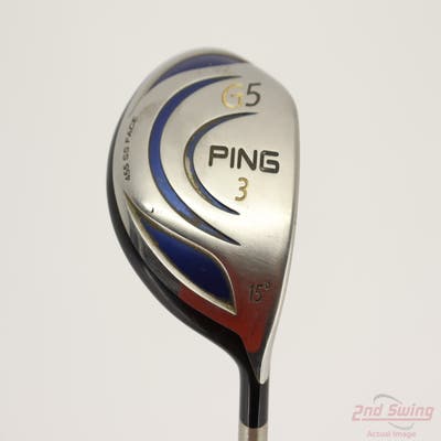 Ping G5 Fairway Wood 3 Wood 3W 15° Ping TFC 100F Graphite Senior Right Handed 43.0in