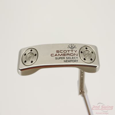 Titleist Scotty Cameron Super Select Newport Putter Steel Right Handed 33.75in