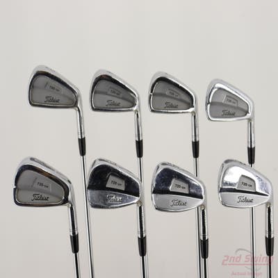 Titleist 735.CM Chrome Iron Set 3-PW Rifle Flighted 6.0 Steel Stiff Right Handed +1/4"