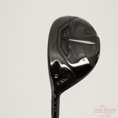 Titleist TSR2 Fairway Wood 3 Wood 3W 15° Project X HZRDUS Smoke Black 70 Graphite Stiff Left Handed 43.0in