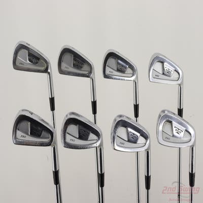 Mizuno T-Zoid Pro Forged Iron Set 3-PW True Temper Dynamic Gold Steel Stiff Right Handed +1/4"