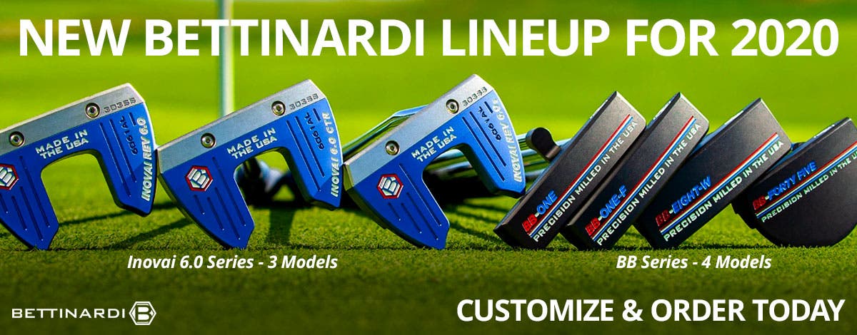 The newest golf clubs from Bettinardi