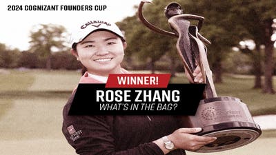 Rose Zhang's Winning Bag | Cognizant Founders Cup